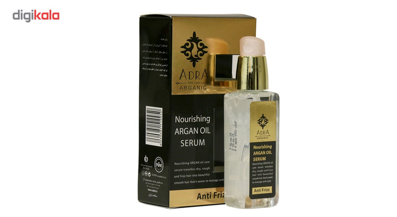 سرم مغذی آدرا مدل عصاره روغن آرگان و جوجوبا حجم 80 میلی لیتر