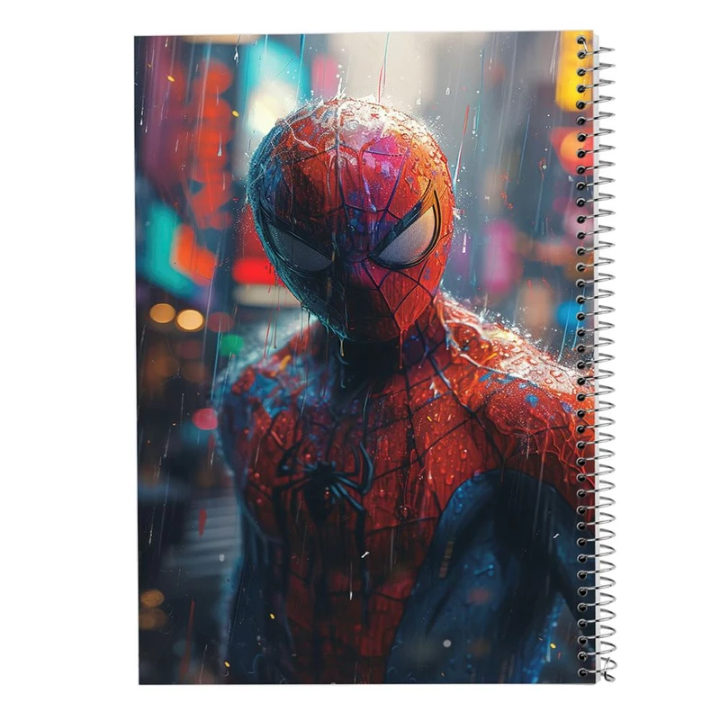 دفتر نقاشی 50 برگ مدوپد مدل مردعنکبوتی کد DF15063