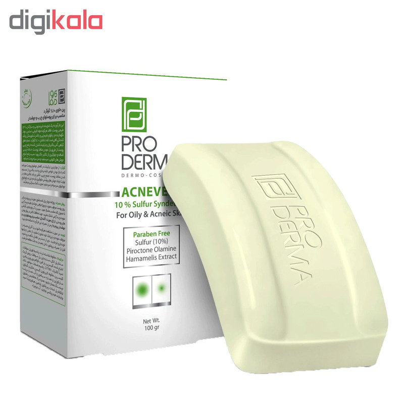 پن شستشو پرودرما مدل ACNEVEST وزن 100 گرم