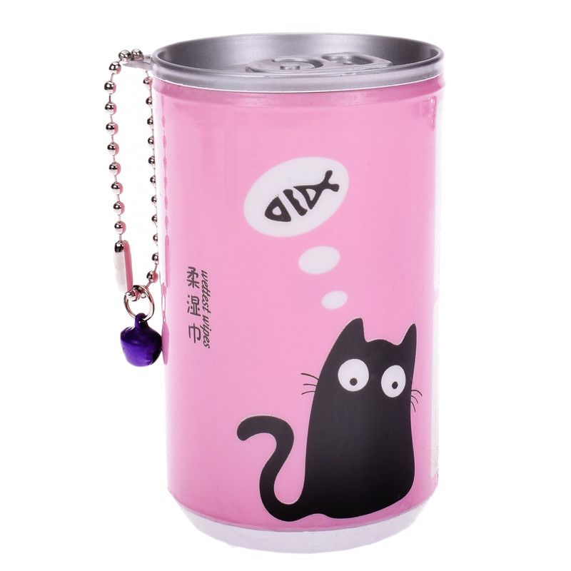 دستمال مرطوب مدل Cat Can کد 6098 بسته 30 عددی