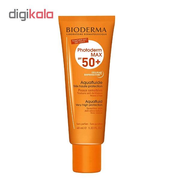 فلوئید ضد آفتاب بایودرما مدل  photoderm MAX  حجم 40 میلی لیتر