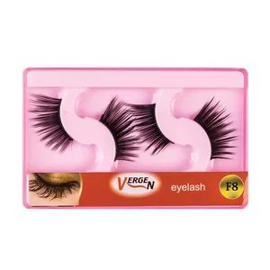 مژه مصنوعی ورژن مدل F8 بسته دو عددی