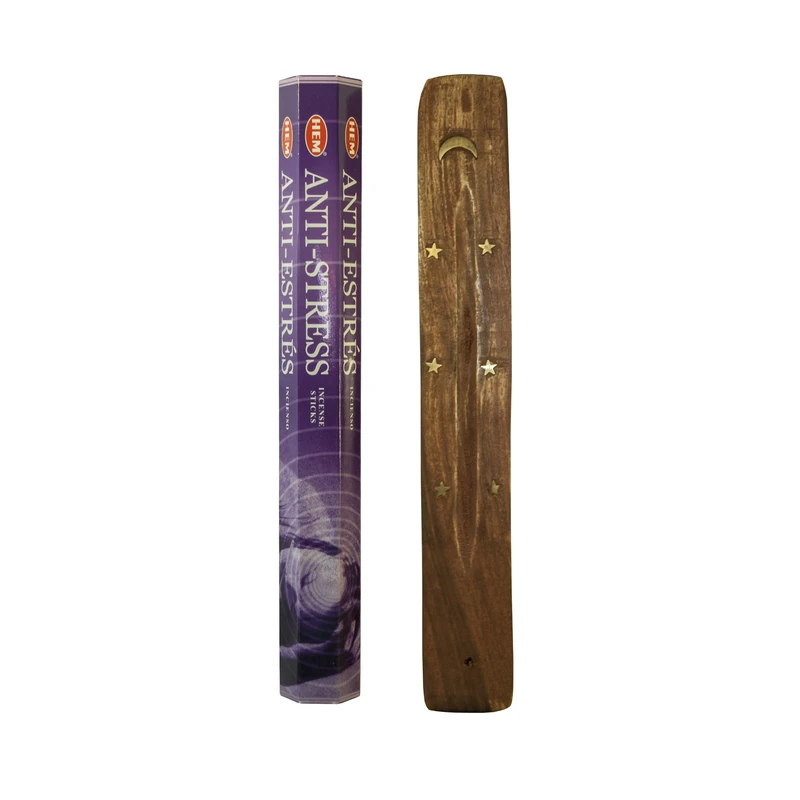 عود خوشبو کننده Anti Stress بسته 20 عددی به همراه جاعودی و شمع