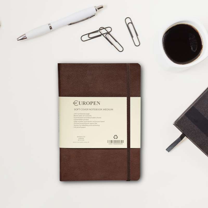 دفتر یوروپن مدل SOFTCOVER MEDIUM