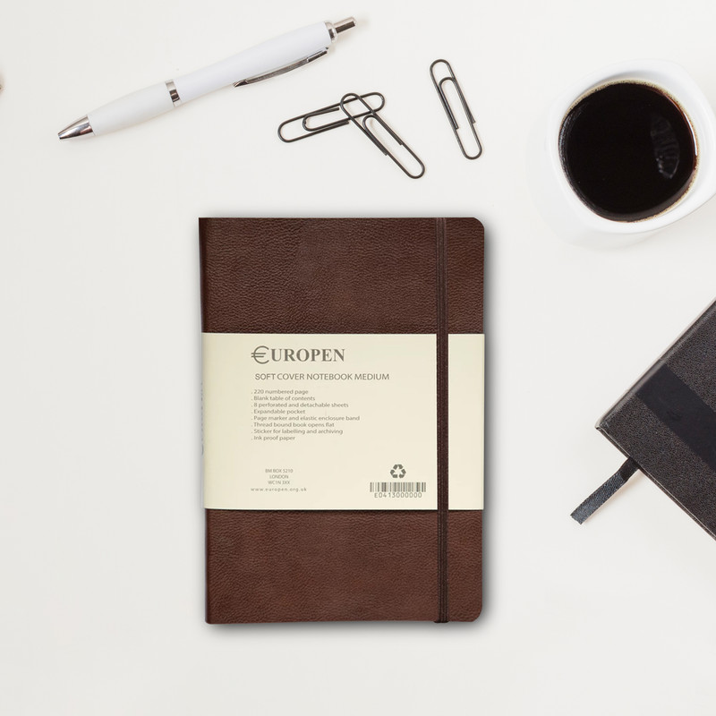 دفتر یوروپن مدل SOFTCOVER MEDIUM