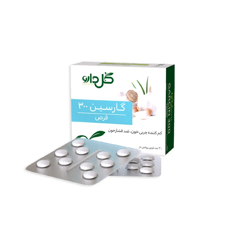 قرص گارسین گل دارو - 300 میلی گرم بسته 30 عددی