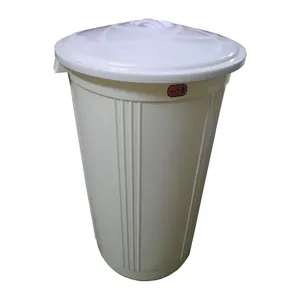 سطل زباله دقت پلاست کد 008 ظرفیت 80 لیتر