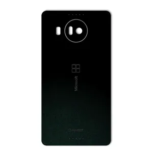 MAHOOT Black-suede Special Cover Sticker for Microsoft Lumia 950 XL