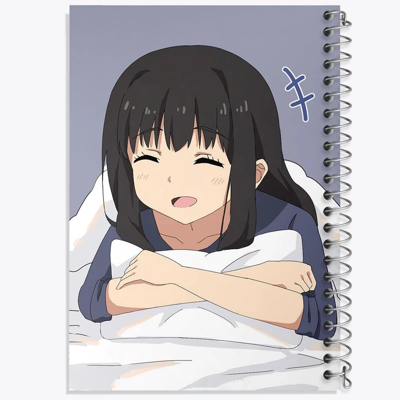 دفتر مشق 50 برگ خندالو مدل تاکینا انیمه لیکوریس ریکویل Lycoris Recoil کد 22978