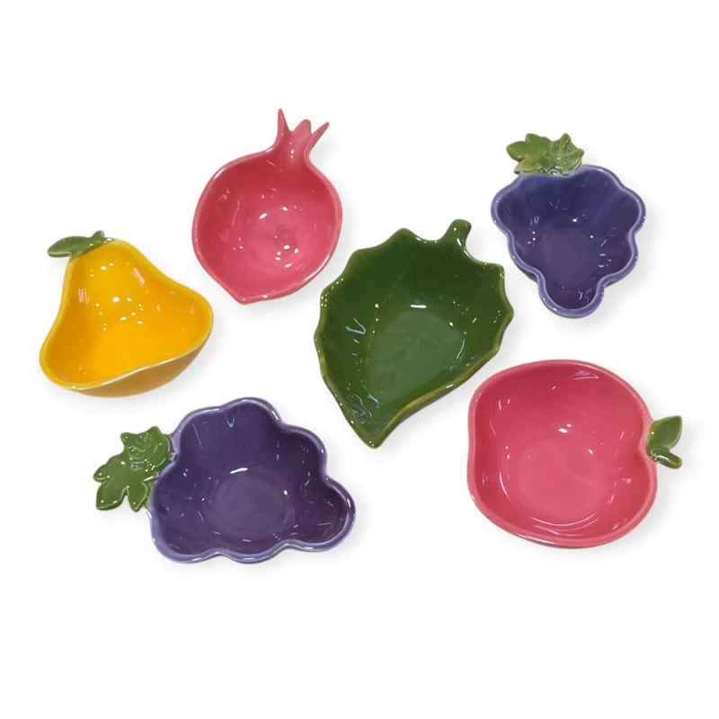 پیاله مدل 004 میوه ای بسته 6 عددی