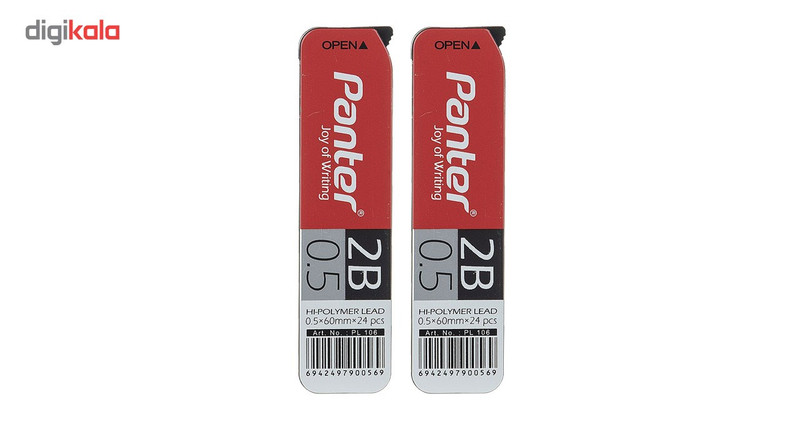 نوک مداد نوکی 0.7 میلی متری پنتر مدل Highpolymer بسته 2 عددی