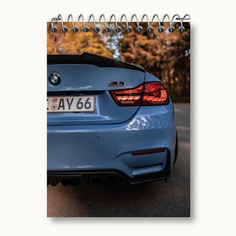 دفتر یادداشت 50 برگ خندالو مدل ماشین اسپرت Sport Car کد 28740