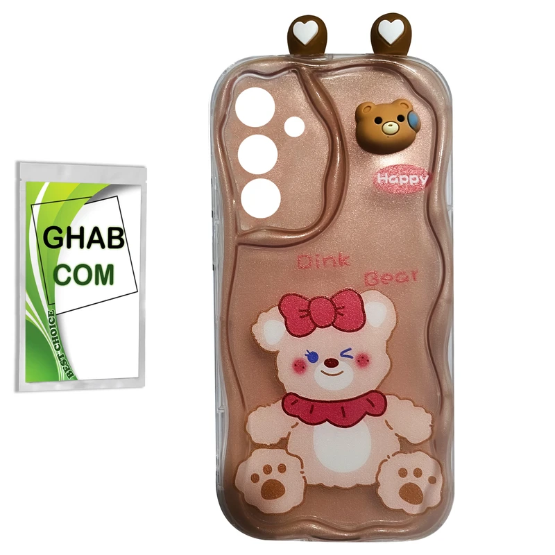 کاور قاب کام مدل BEARB مناسب برای گوشی موبایل سامسونگ Galaxy A34 4G / 5G