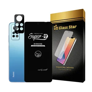  Glass Star SUPLNFUGS Screen Protector With Camera Lens Protector For Xiaomi Redmi Note 12 Pro 4G 