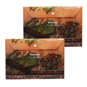 پوشه دکمه دار سهند مدل 0371P3 بسته 2 عددی