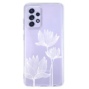 Megafone Flower C47-W Cover For Samsung Galaxy A52 4G / 5G