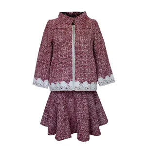 ست کت و دامن زنانه مدل رز