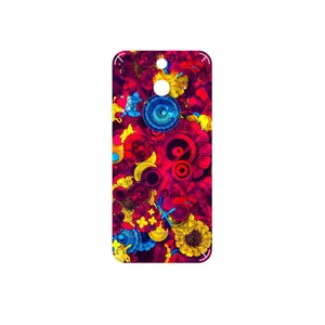 MAHOOT Vector Flower Garden Digital Art Cover Sticker for HTC One E8