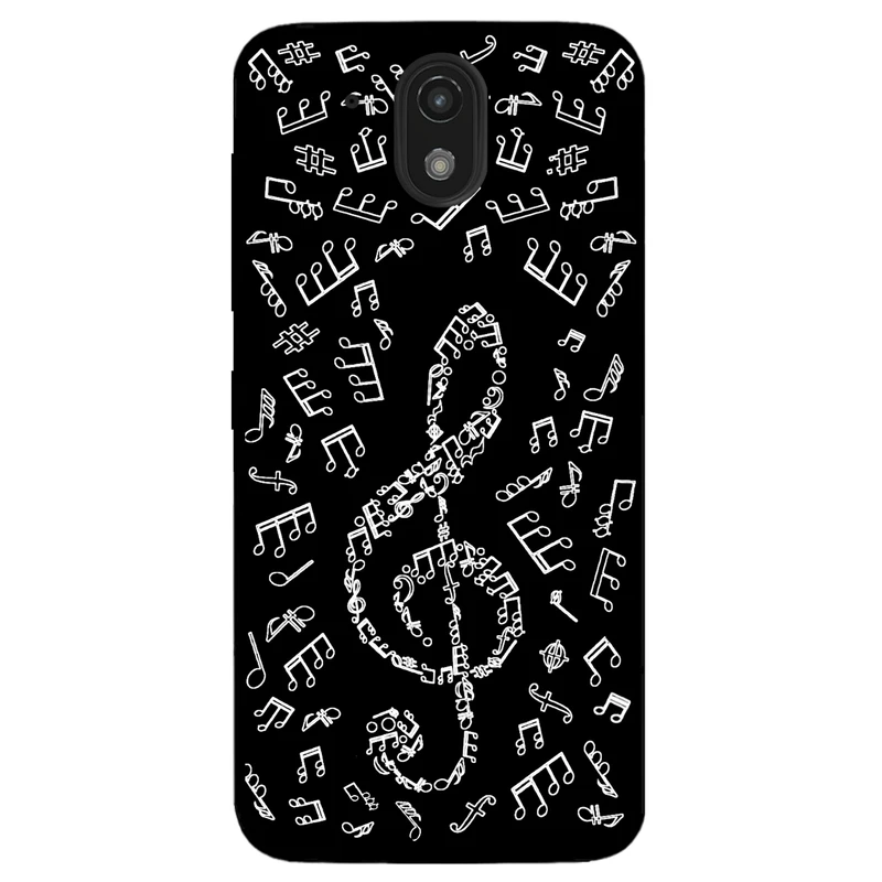 کاور مگافون طرح نوت موسیقی مدل 1370 مناسب برای گوشی موبایل اچ تی سی Desire 526 