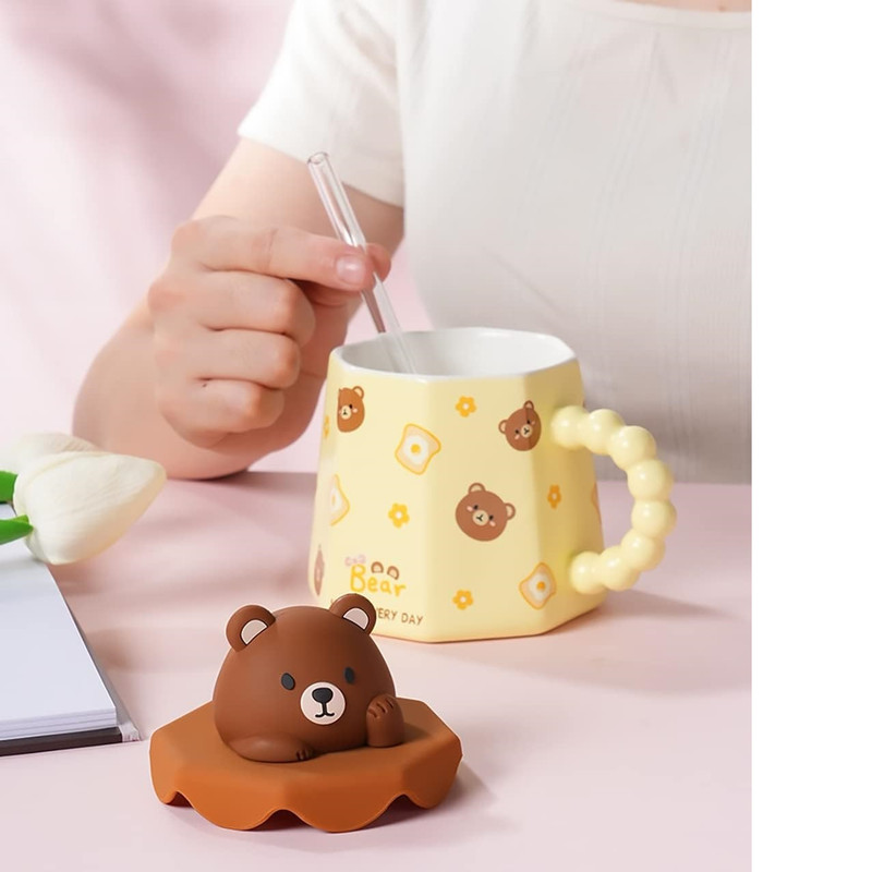 ماگ مدل BEAR درب سیلیکونی کد 1369n1075c ماگ مدل BEAR درب سیلیکونی کد 1369n1075c