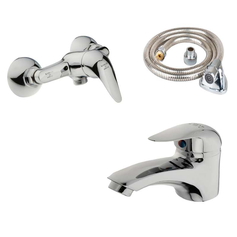 ست شیرآلات کوثر مدل استار مجموعه 3 عددی