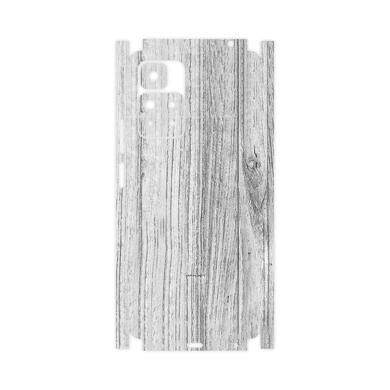 برچسب پوششی ماهوت مدل White_Wood-FullSkin مناسب برای گوشی موبایل شیائومی Redmi Note 11 Pro Plus 5G