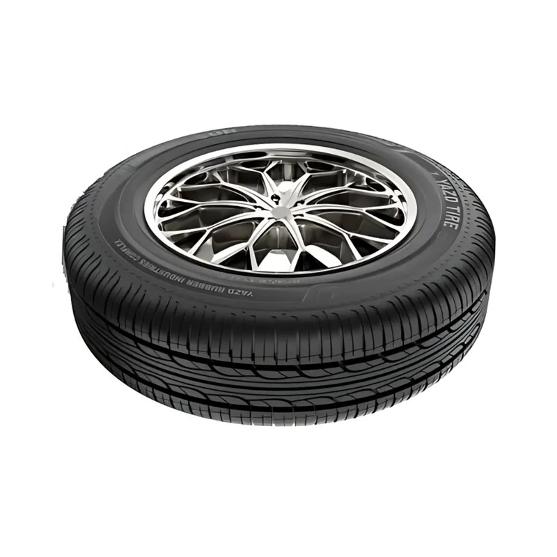 عکس شماره 5 : لاستیک خودرو یزد تایر مدل sun سایز 13-65-165 تولید سال 2023-2 حلقه