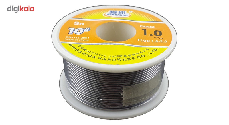 سیم لحیم هنگ مینگ مدل100GMمقدار 100گرم سیم لحیم هنگ مینگ مدل100GMمقدار 100گرم