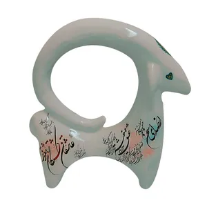 مجسمه مدل قوچ باستانی طرح عاشقان