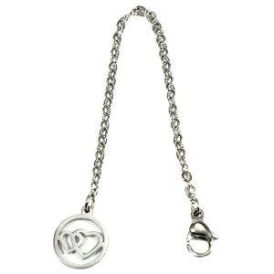 آویز ساعت آی جواهر طرح قلب کد 11661AV
