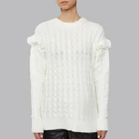 پلیور یقه گرد زنانه ترندیول مدل 827768620