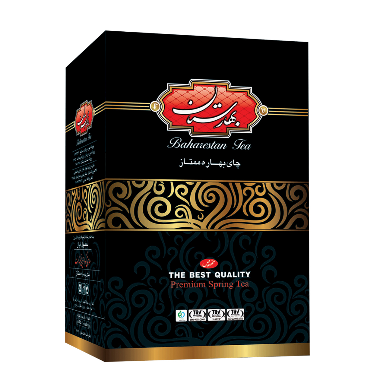 چای سیاه بهارستان مدل ایرانی بهاره ممتاز مقدار 400 گرم