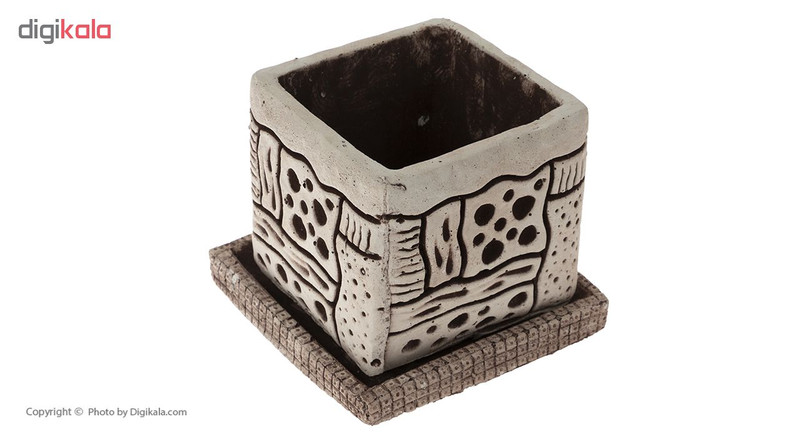 گلدان طرح مدل کاشی سنتی کد S1
