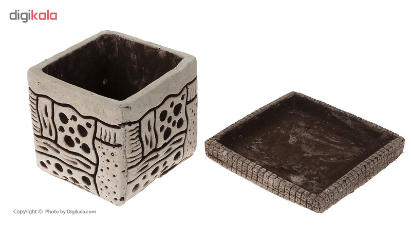 گلدان طرح مدل کاشی سنتی کد S1