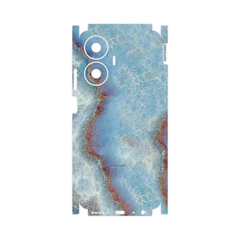 برچسب پوششی ماهوت مدل Blue_Ocean_Marble-FullSkin مناسب برای گوشی موبایل ریلمی C55