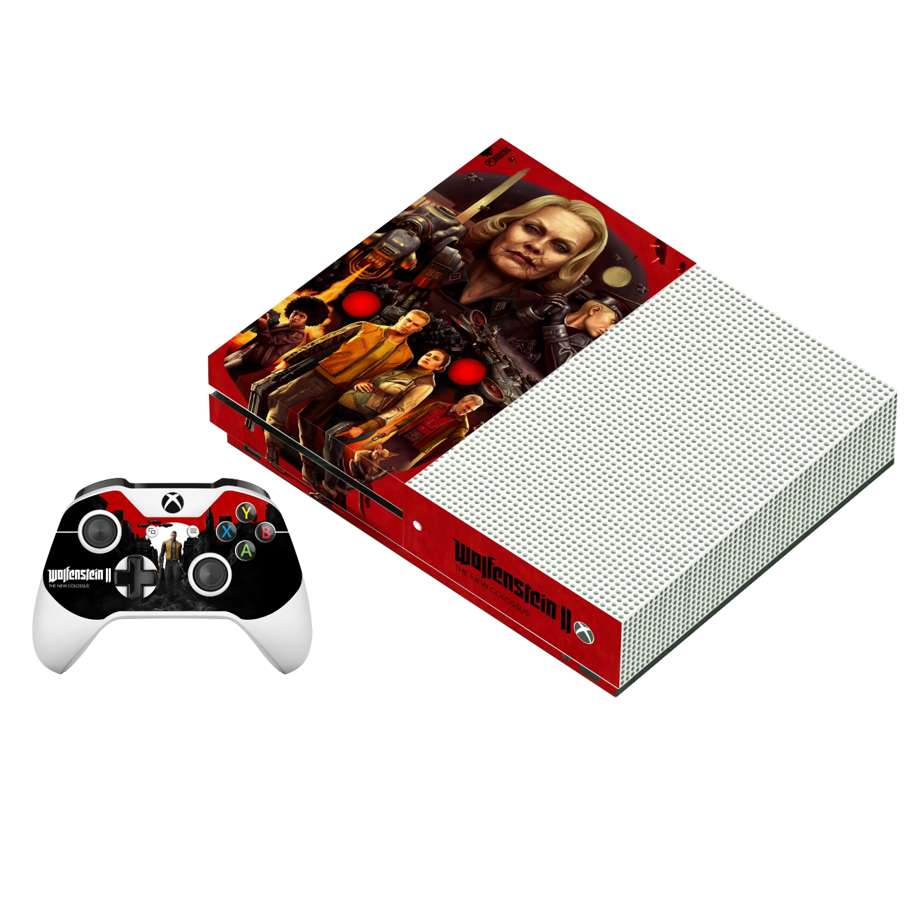 برچسب ایکس باکس وان اس پلی اینفینی مدل Wolfenstein 2