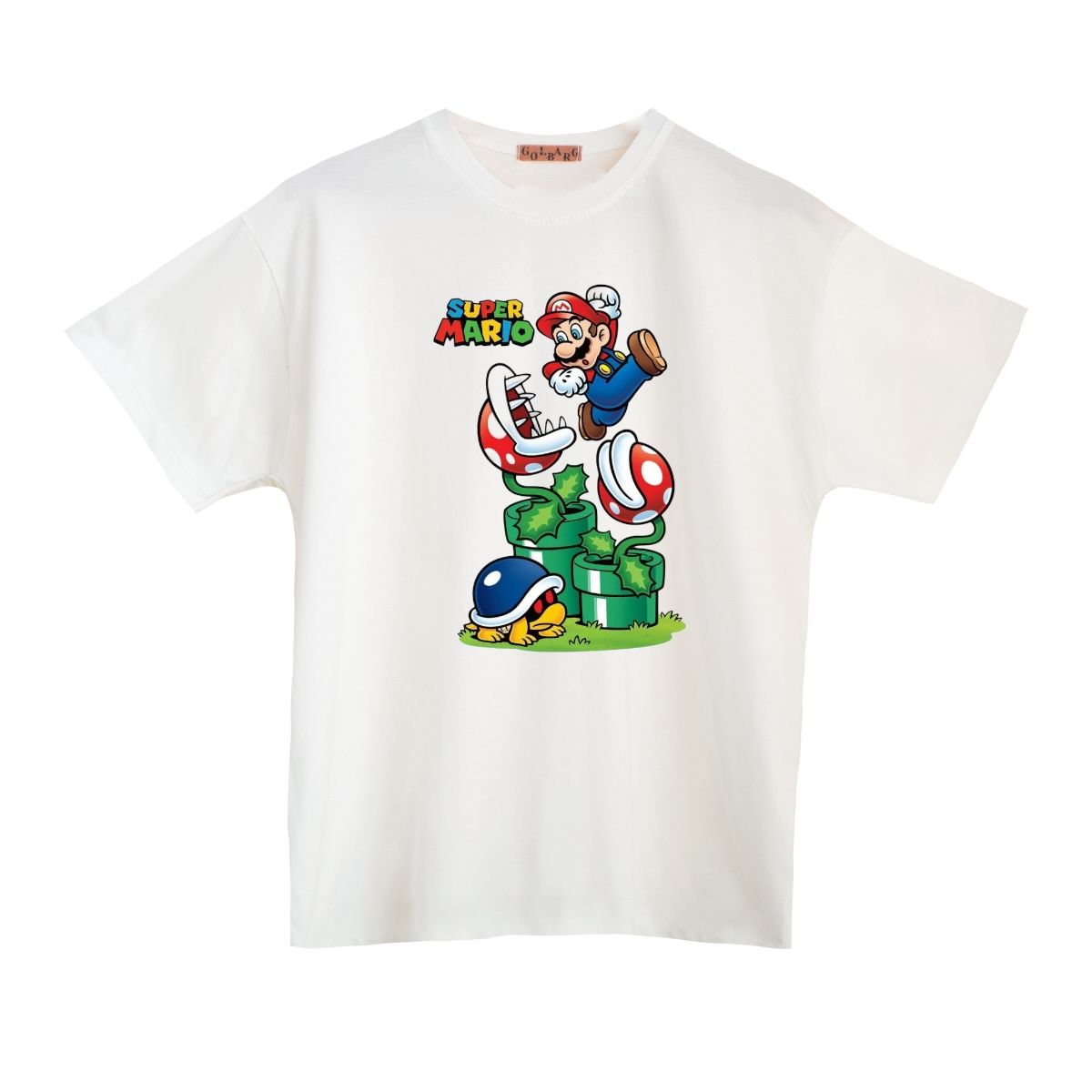 تی شرت  آستین کوتاه بچگانه مدل ماریو کد 9 -  - 1