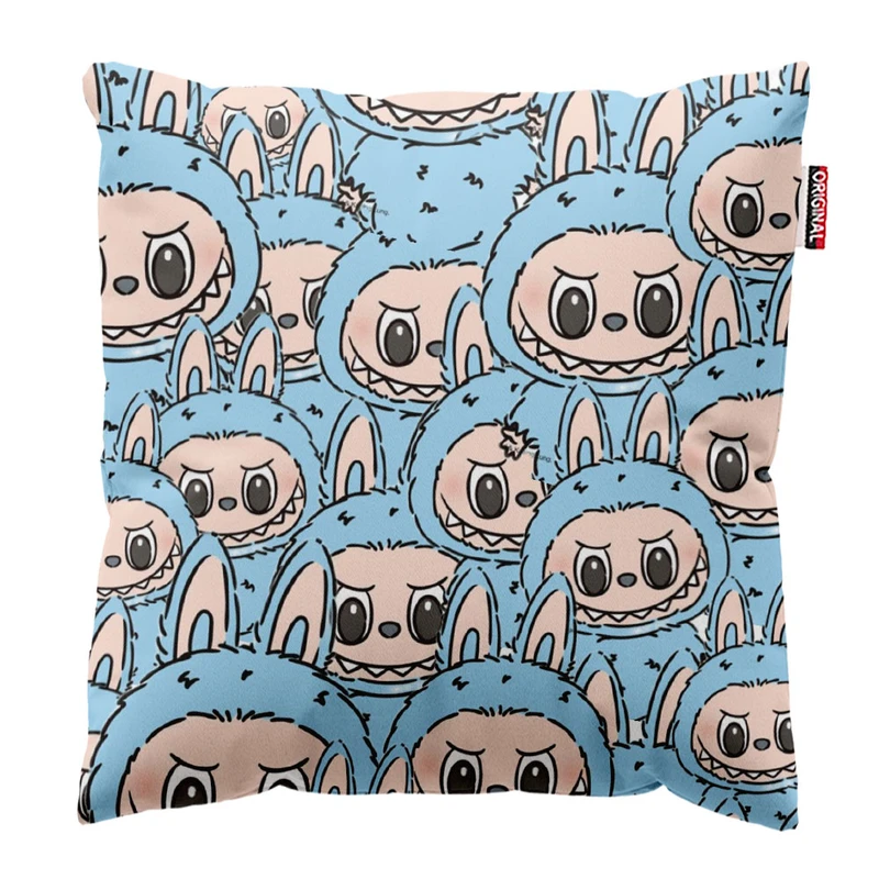 کوسن پاد آفرین طرح لبوبو سایز 30*30 سانتی متر کد 215