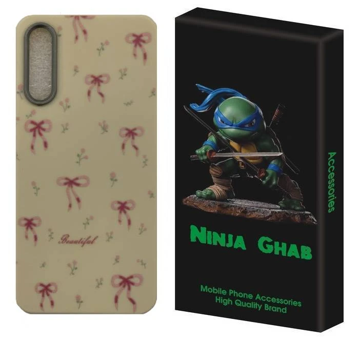 کاور نینجا قاب مدل پاپیون و لاله مناسب برای گوشی موبایل سامسونگ Galaxy A50/ Galaxy A50s