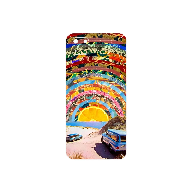 برچسب پوششی ماهوت مدل Collage of Orange Sky مناسب برای گوشی موبایل هوآوی Y5p