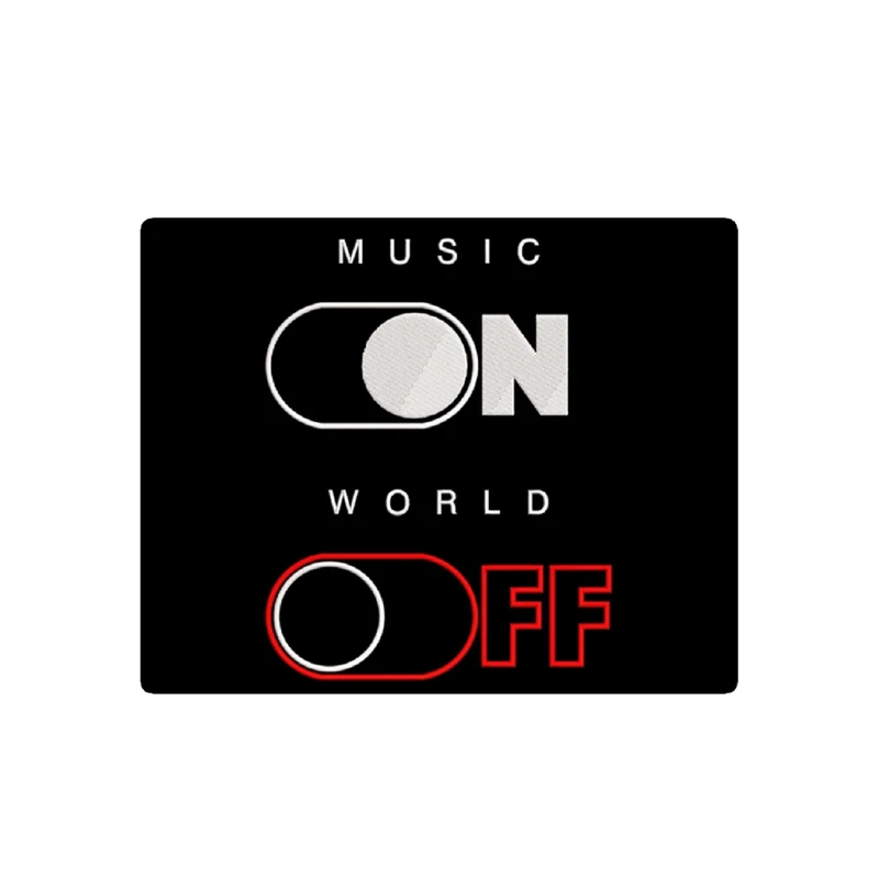  ماوس پد مدل موزیک سایز 24*19 سانتی متر 