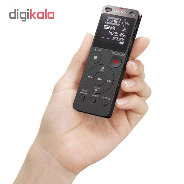 ضبط کننده صدا سونی مدل ICD-UX560F به همراه میکروفون مدل Tele mic