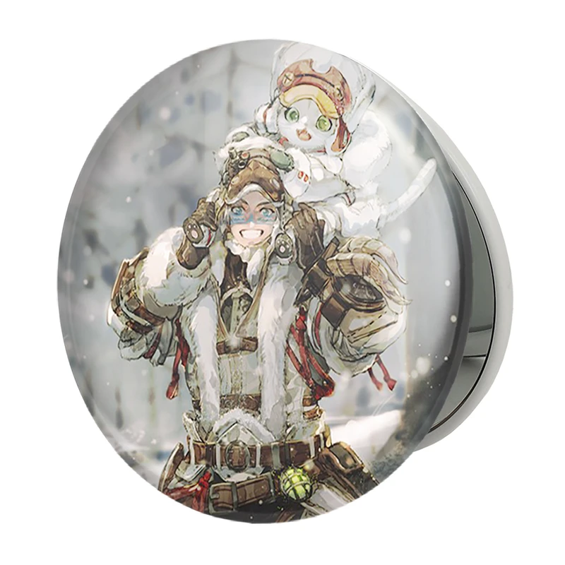 آینه جیبی خندالو طرح بازی شکارچی هیولا (Monster Hunter) مدل تاشو کد 33286