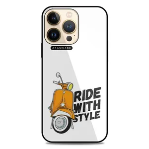 AKAM AMC-WA13PRO-MOTORCYCLE-5 Cover For Apple iPhone 13 Pro
