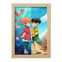 تابلو خندالو مدل انیمه پونیو Ponyo  کد 4895