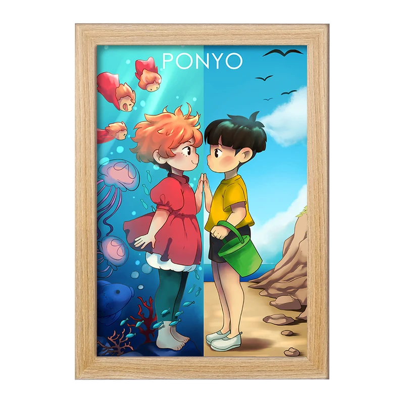 تابلو خندالو مدل انیمه پونیو Ponyo کد 4895