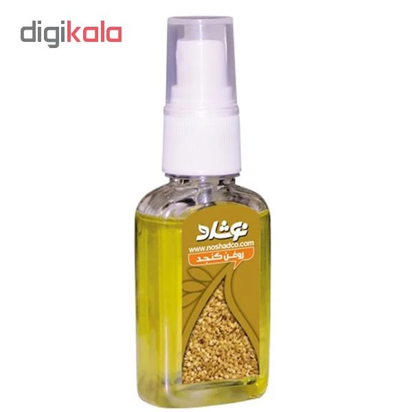 عکس شماره 2 : روغن کنجد نوشاد بسته 2 عددی مدل seasame oil حجم 74 میلی لیتر