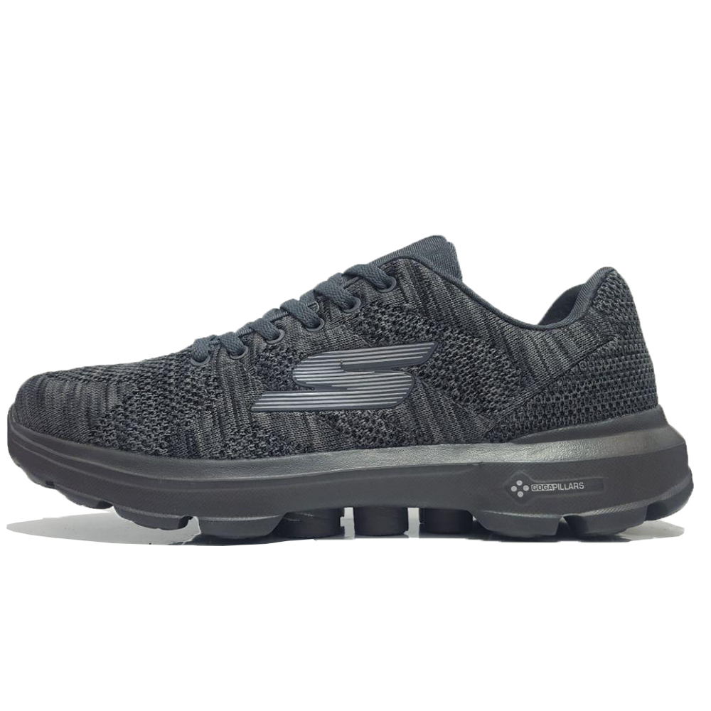 کفش مخصوص پیاده روی مردانه اسکچرز مدل GO WALK 3 PILARS-DARK/GREY کفش مخصوص پیاده روی مردانه اسکچرز مدل GO WALK 3 PILARS-DARK/GREY