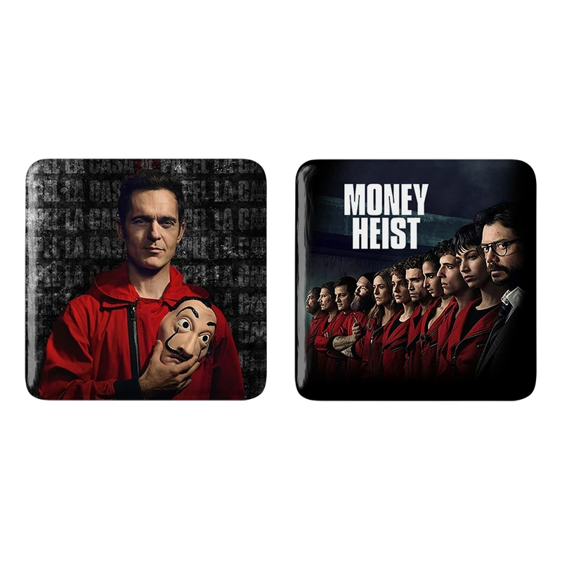 مگنت خندالو مدل برلین سریال Money Heist کد 32263240 مجموعه 2 عددی