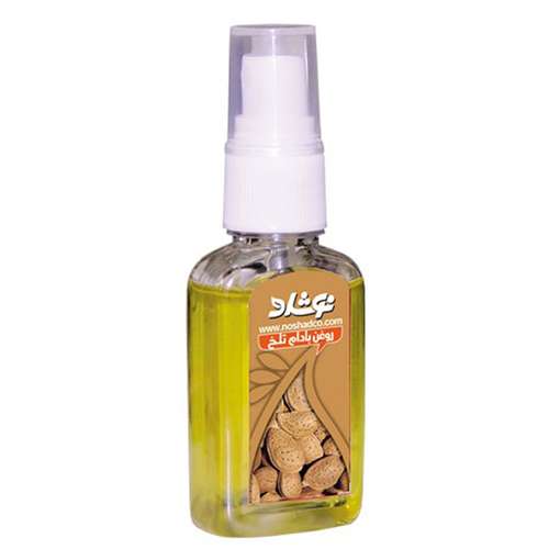 روغن بادام تلخ نوشاد مدل Bitter Almond Oil حجم 37 میلی لیتر